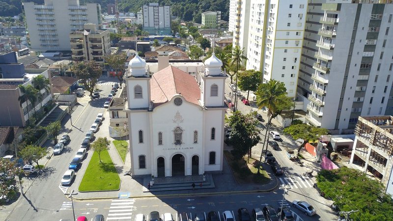 Visita marca os 90 anos da paróquia Nossa Senhora de Fátima e Santo Amaro - Prefeitura de Guarujá