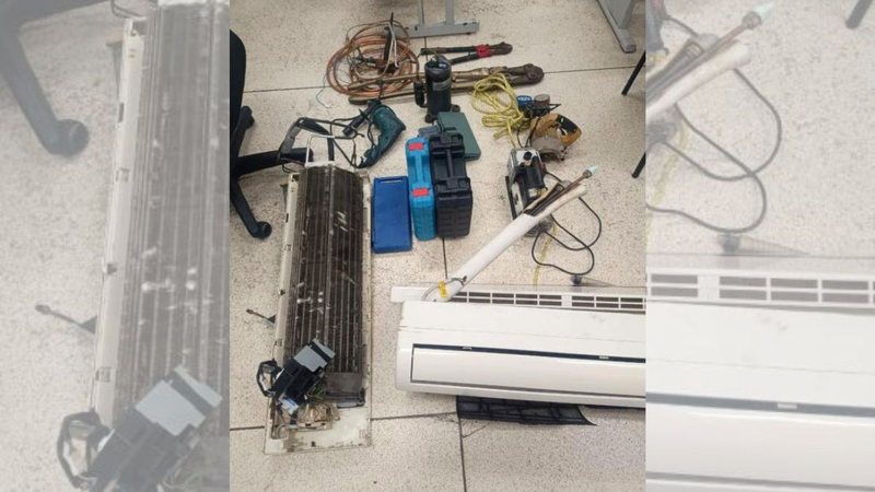 Material furtado foi devolvido à vítima - Divulgação/Prefeitura de Santos
