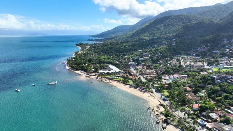 Foto aérea de Ilhabela
