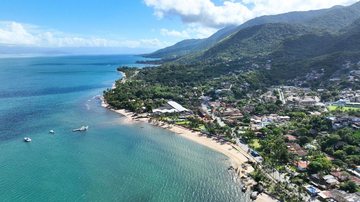 Foto aérea de Ilhabela