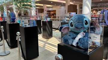 Exposição Lilo&Stitch no Praiamar Shopping