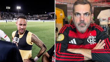 Neymar desmente jornalista sobre interesse em jogar no Flamengo: “Fala o que quiser para ter mais hype”