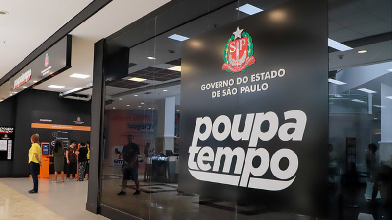 Espaço concentra serviços públicos essenciais com mais praticidade e rapidez - Divulgação/Agência SP