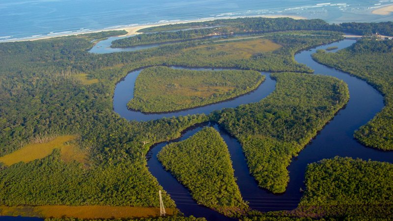 Rio Guaratuba nasce no limite entre os municípios de Salesópolis e Biritiba Mirim - Pedro Rezende / Arquivo CN