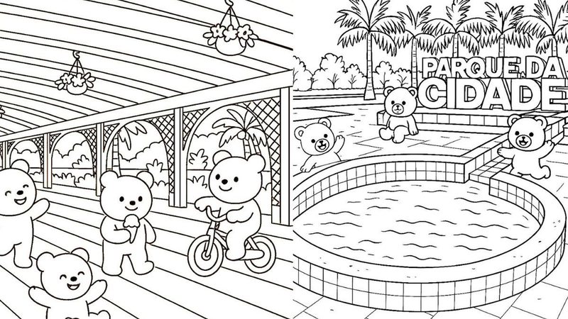 Pontos turísticos de Praia Grande no estilo Bobbie Goods