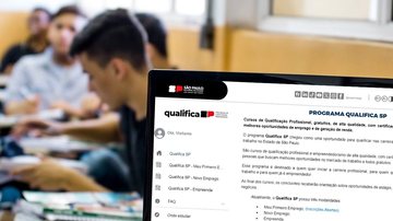 Cursos do Qualifica SP atendem jovens e adultos de 29 cidades paulistas, com inscrições abertas no site do programa - Gastão Guedes/Centro Paula Souza
