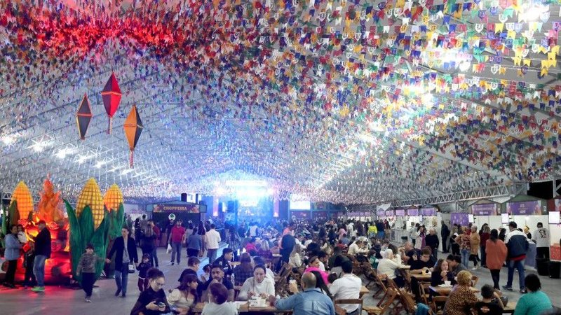 Vila Junina ocorreu no Kartódromo Municipal ano passado - Prefeitura de Praia Grande
