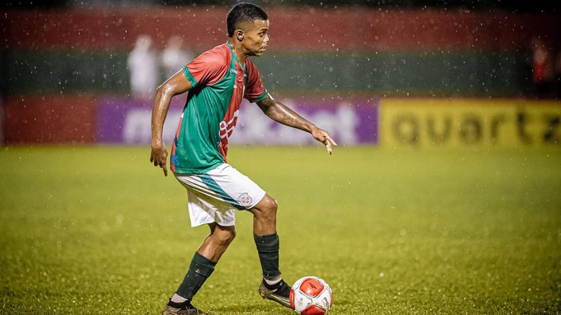 Vinicios esteve no elenco do ano passado que chegou à semifinal da Série A2 do Paulistão - Reprodução/Instagram (@vinicios_andrade01)
