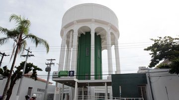 Antiga caixa d´água em Santos