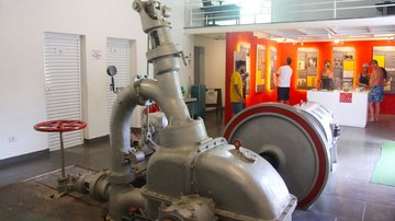 Antiga usina hidrelétrica de Ilhabela, onde hoje funciona o Museu da Energia de Ilhabela