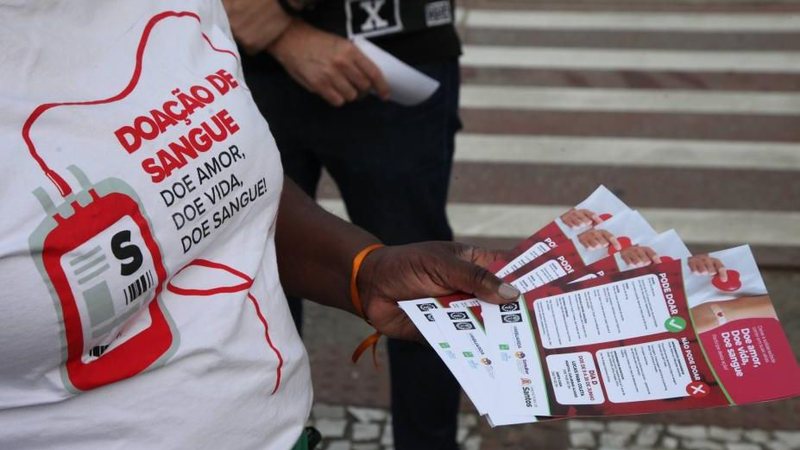 Campanha de doação de sangue