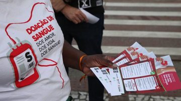 Campanha de doação de sangue