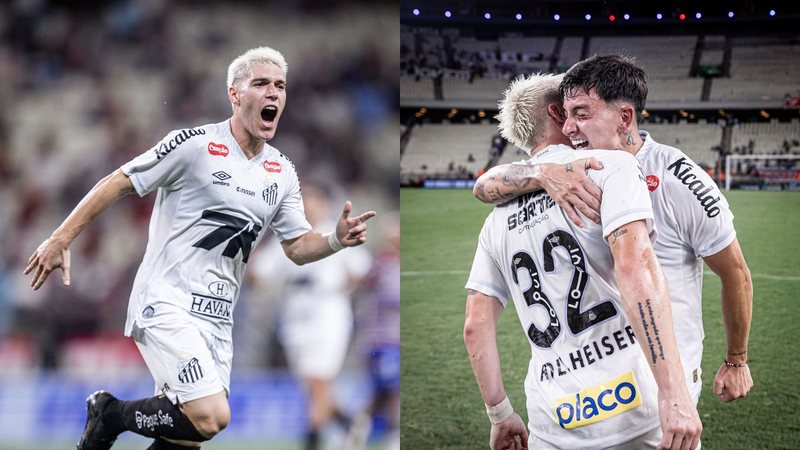 Com gol heroico em chute de Rollheiser, Santos vence e sai da zona de rebaixamento no Brasileirão
