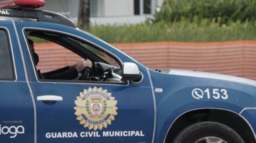 Viatura da GCM de Bertioga