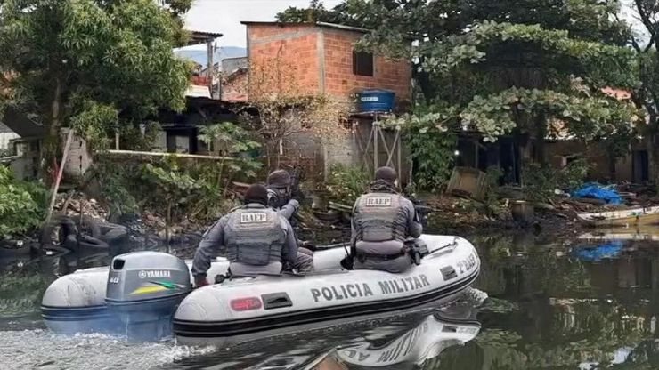 Policiamento náutico Baep