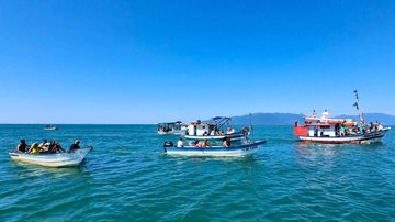 Procissão Marítima em Caraguatatuba