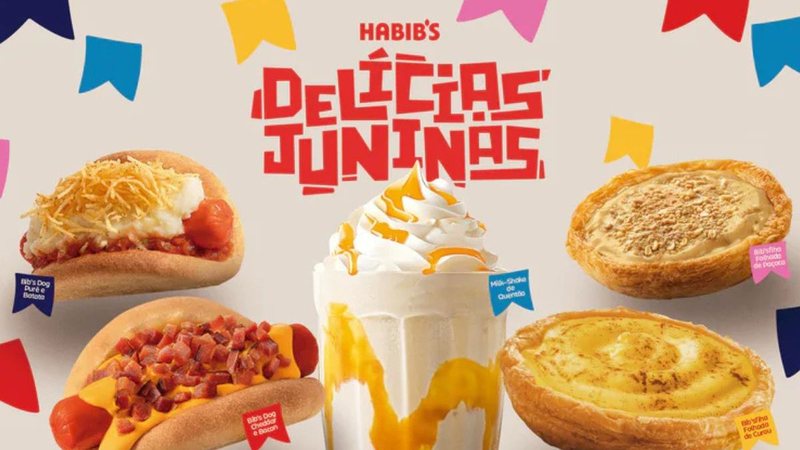 Pratos juninos do Habib's