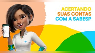 Sabesp lança campanha por WhatsApp para renegociar dívidas até 30 de junho