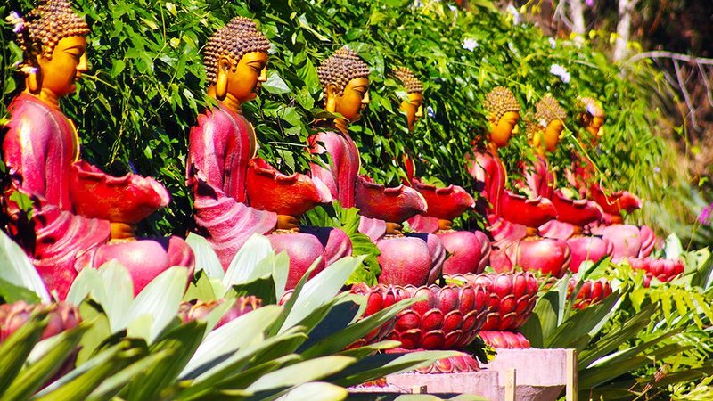 Santuário Vale do Amor reúne tradições de diversas religiões, como budismo, taoísmo, hinduísmo, cristianismo e umbanda