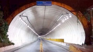 Túnel da Vila Zilda, em Guarujá, terá bloqueios para obra da Sabesp nesta semana