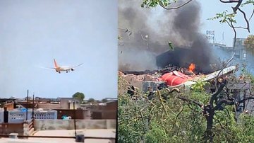 Queda de avião na Índia