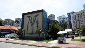 Fachada do Aquário de Santos
