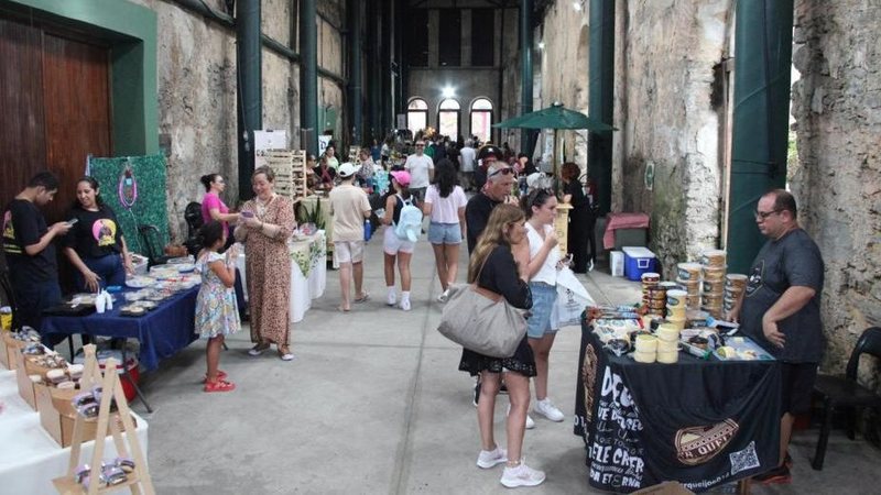 Férias em Santos? Centro terá feira com música, arte e jogos