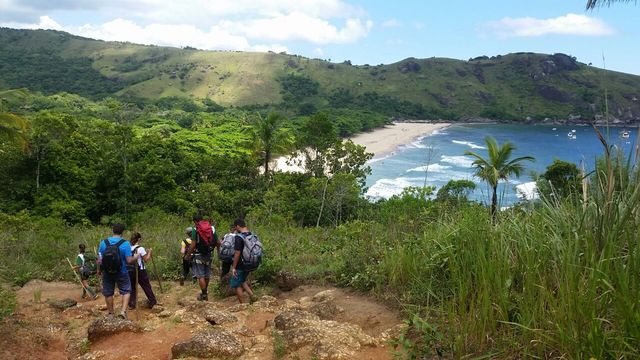 Trilha em Ilhabela