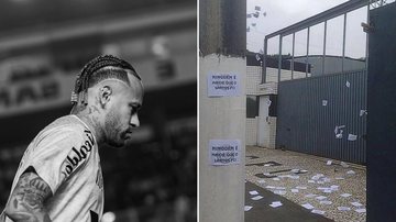 Neymar diz que pode sair do Santos se a torcida não o quiser mais; organizada responde e protesta