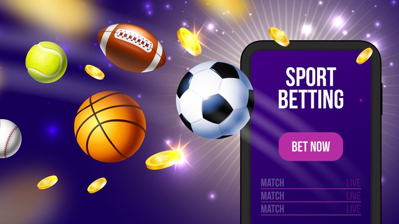 Arte ilustrativa de Bet esportiva