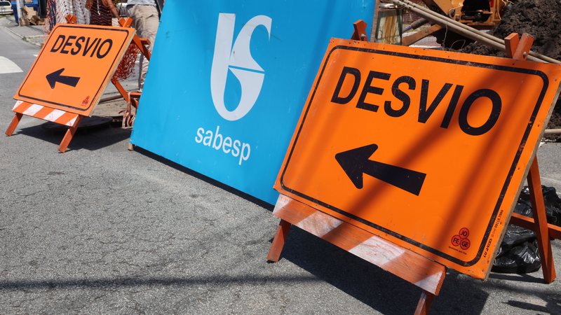 Obras da Sabesp