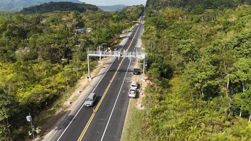 Sistema Siga Fácil, na rodovia Rio-Santos, entra na pauta de vereadores da Baixada Santista - Gabriel Pacífico / CN