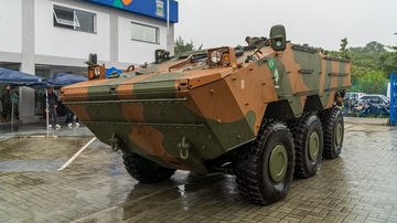 Tanque de guerra do Exército brasileiro