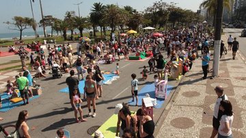 Avenida da praia fecha para lazer com atrações gratuitas