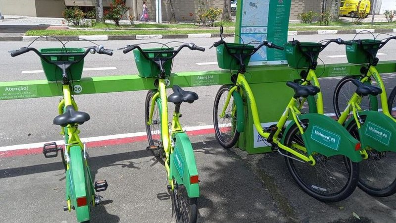 Bicicletas do Bike Santos