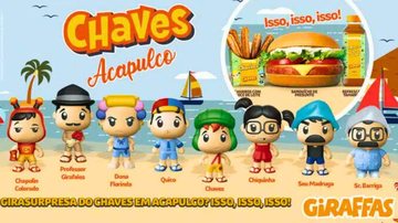 Combo Chaves Acapulco Giraffas