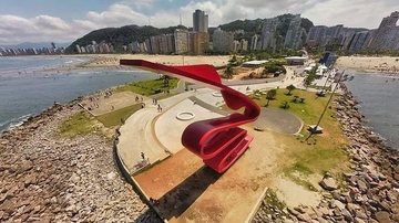 Concurso seleciona imagens aéreas da cidade de Santos