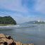 Praia da Divisa, entre Santos e São Vicente
