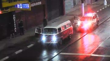 Kombi no Centro de Santos