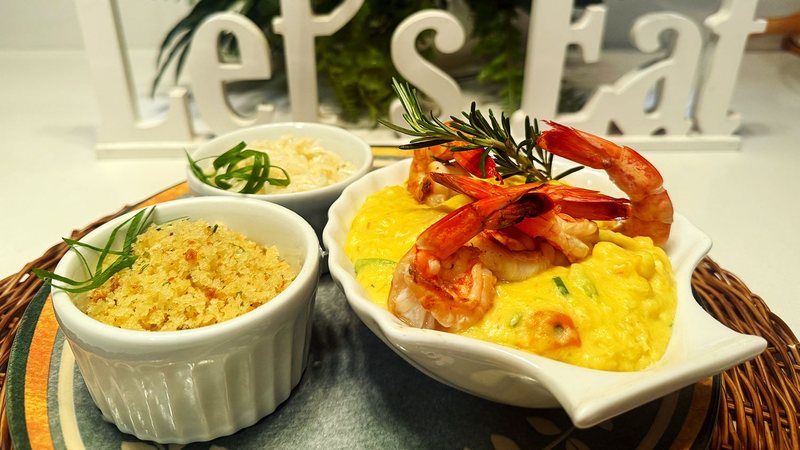 Prato participante do Espaço Tangará. Festival do Camarão reúne 63 restaurantes - Divulgação