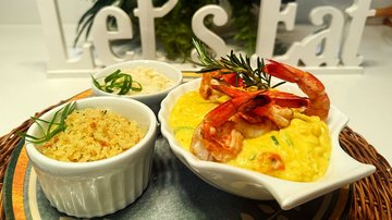Prato participante do Espaço Tangará. Festival do Camarão reúne 63 restaurantes - Divulgação