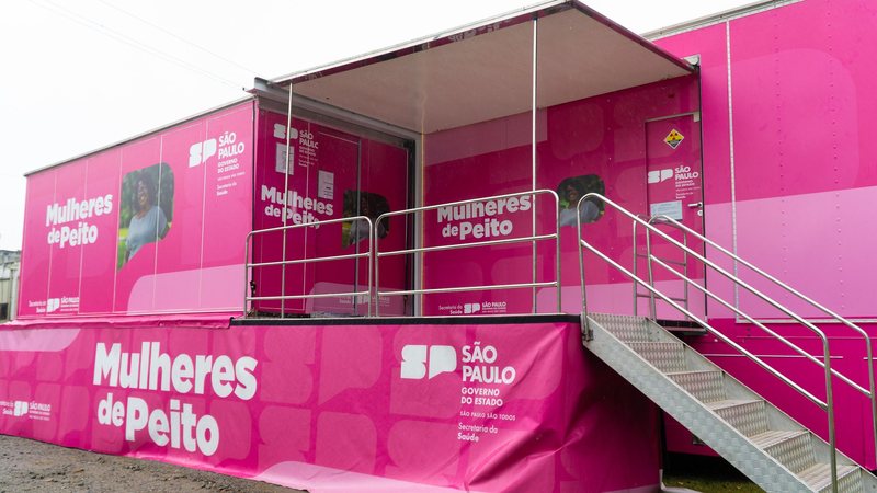 Precisa fazer mamografia? Carreta oferece exames de graça em Bertioga