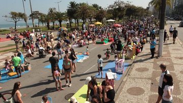 Santos fecha avenida da praia para lazer neste domingo; veja atrações