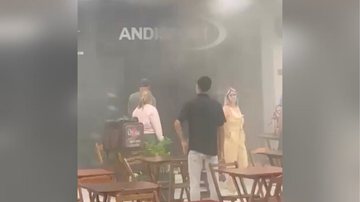 Shopping é evacuado no litoral de SP durante princípio de incêndio em loja