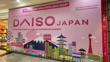 Futura loja Daiso no Brisamar Shopping