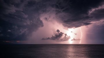 Tempestade no mar