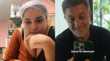Luciano Huck envia Pix ao vivo e paga aluguel de confeiteira do litoral de SP