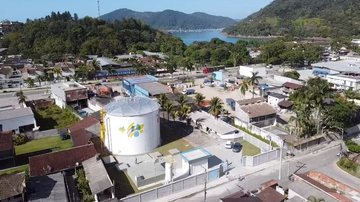 Novo reservatório reforça abastecimento de água para moradores e turistas em Ubatuba