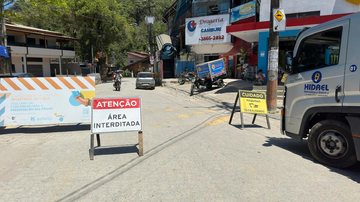 RUA BLOQUEADA PARA OBRAS
