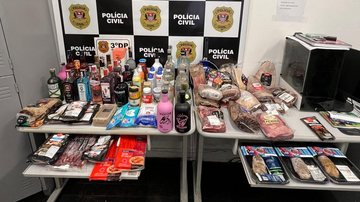 Polícia desmantela comércio ilegal de carnes e bebidas de luxo no litoral de SP